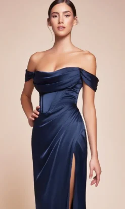 Ladivine Long Formal Dress 7492-1