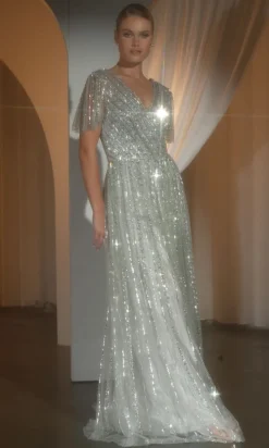 Ladivine Long Formal Dress CD0241