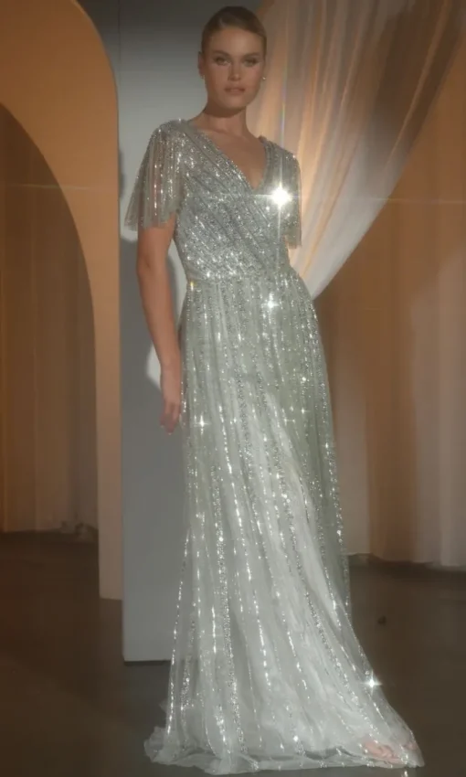 Ladivine Long Formal Dress CD0241