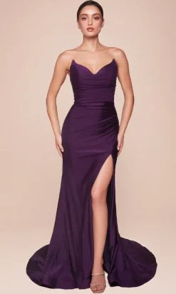 Ladivine Long Formal Dress CD791
