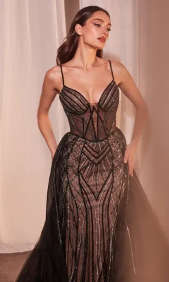 Ladivine Long Formal Dress CD863