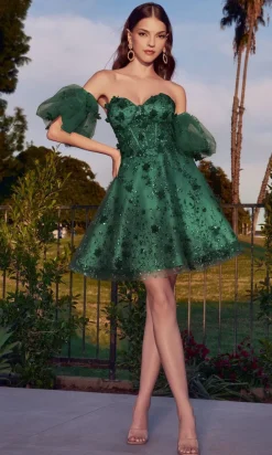 Ladivine Short Party Dress KV1089