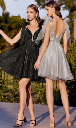 Ladivine Short Party Dress CD0174