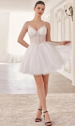 Ladivine Short Party Dress cd0236