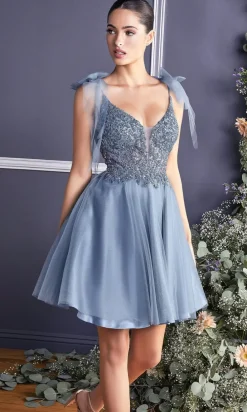 Ladivine Short Party Dress CD0174