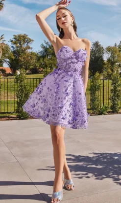 Ladivine Short Party Dress KV1089