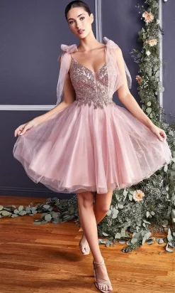 Ladivine Short Party Dress CD0174