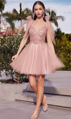 Ladivine Short Party Dress CD0174
