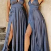Long Formal Dress 7469A by Ladivine