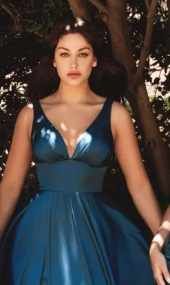 Long Formal Dress 7469A by Ladivine