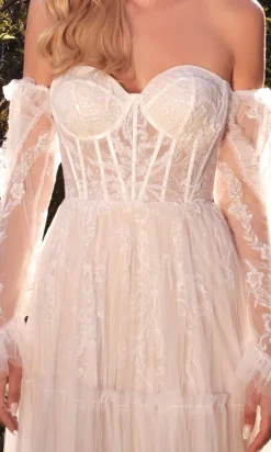 Long Formal Dress A1037W by Andrea & Leo