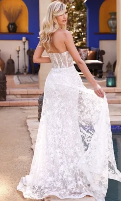 Long Formal Dress CB046W by Ladivine