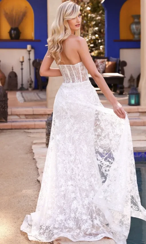 Long Formal Dress CB046W by Ladivine