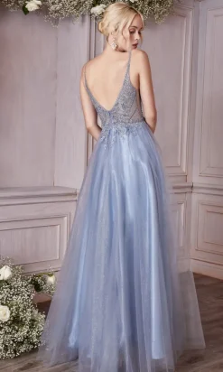 Long Formal Dress CD0195 by Ladivine