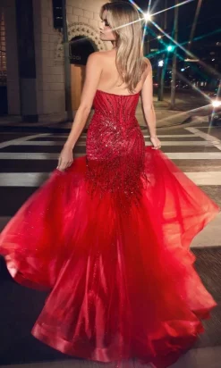 Long Formal Dress CD0214 by Ladivine