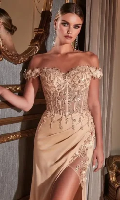 Long Formal Dress CD0186 by Ladivine