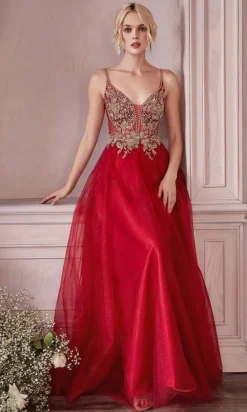 Long Formal Dress CD0195 by Ladivine