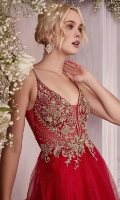 Long Formal Dress CD0195 by Ladivine