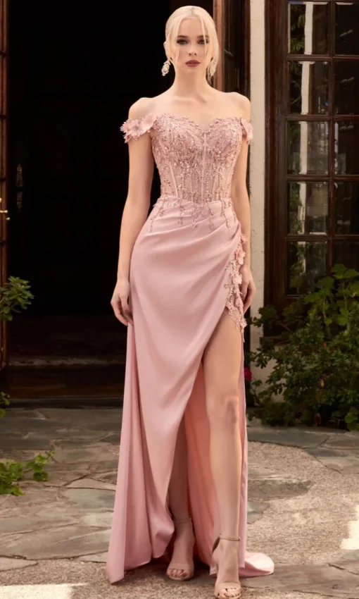 Long Formal Dress CD0186 by Ladivine