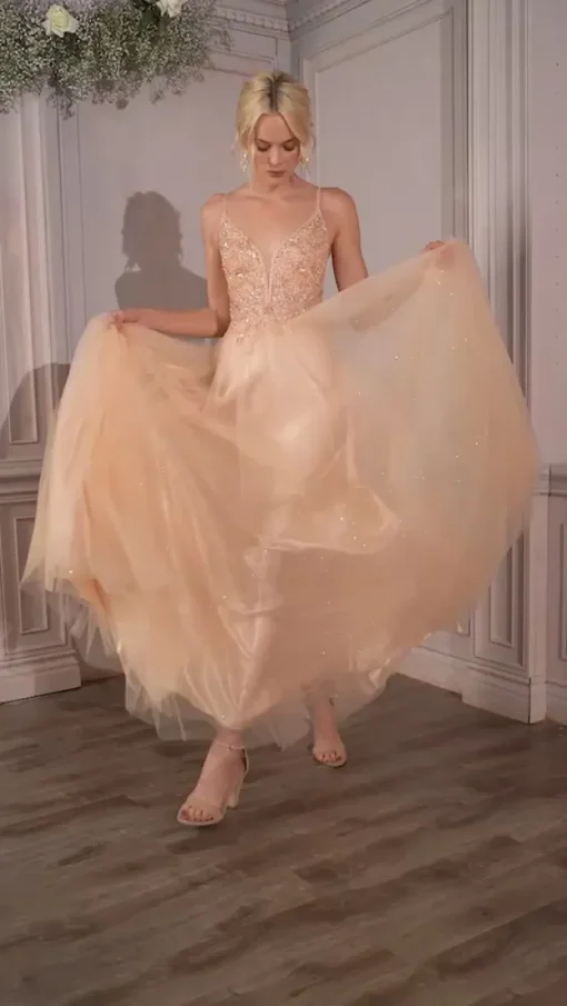Long Formal Dress CD0195 by Ladivine