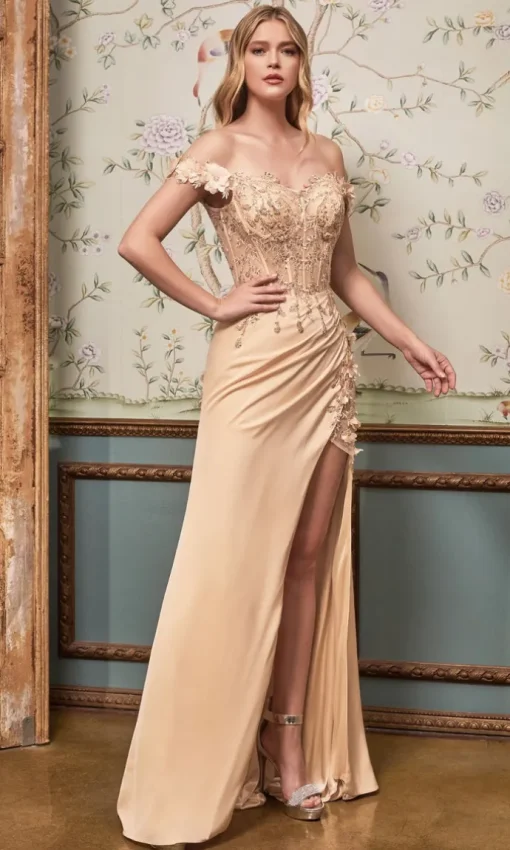 Long Formal Dress CD0186 by Ladivine