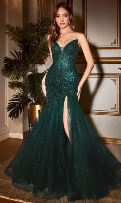 Long Formal Dress CD0214 by Ladivine