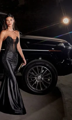 Long Formal Dress CDS419 by Ladivine