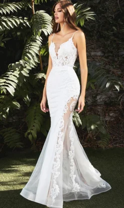 Long Formal Dress CD937W by Ladivine