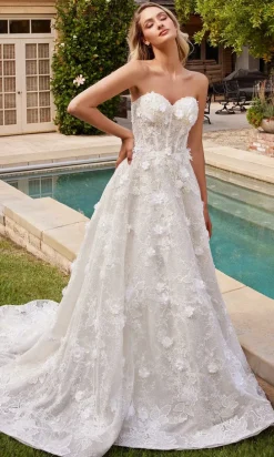 Long Formal Dress CD860W by Ladivine