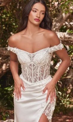 Long Formal Dress CD0186W by Ladivine