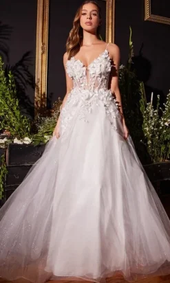 Long Formal Dress CM321W by Ladivine