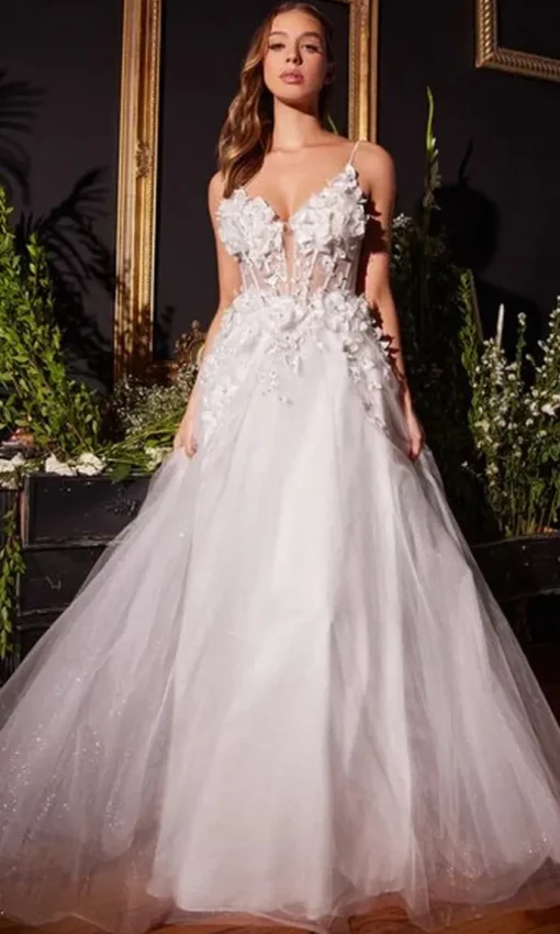 Long Formal Dress CM321W by Ladivine