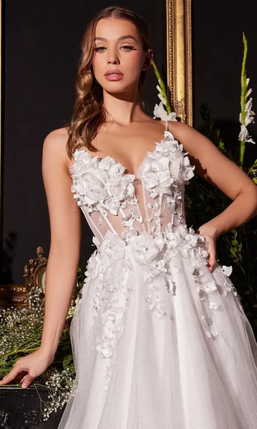 Long Formal Dress CM321W by Ladivine