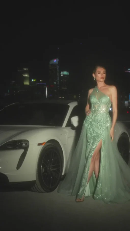 Long Formal Dress J869 by Ladivine