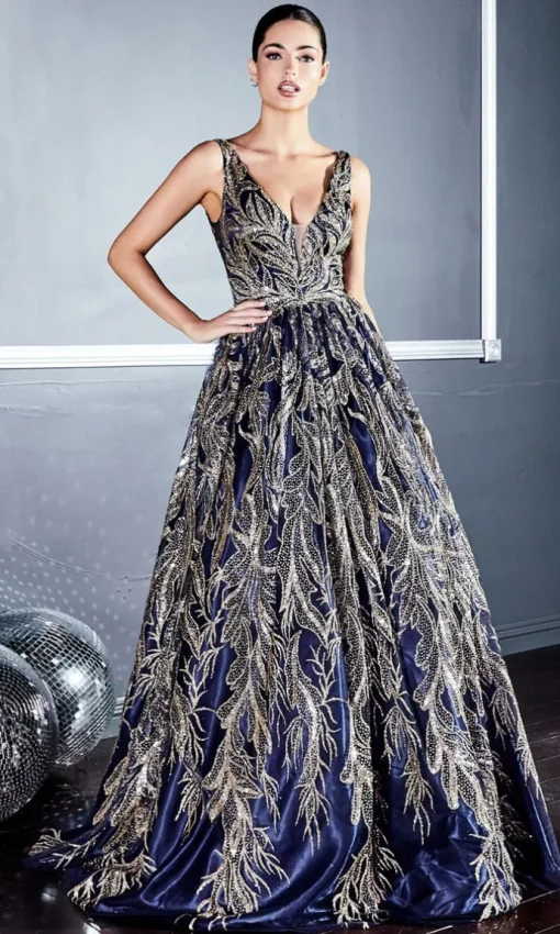 Long Formal Dress J812 by Ladivine