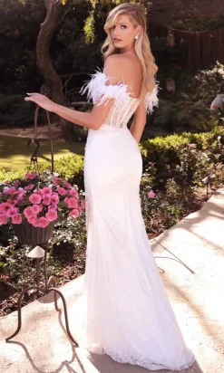 Long Formal Dress J824W by Ladivine