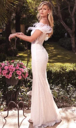 Long Formal Dress J824W by Ladivine