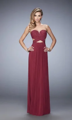 Long Formal La Femme Dress 22230