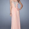 Long Formal La Femme Dress 21214