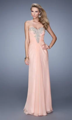 Long Formal La Femme Dress 21214