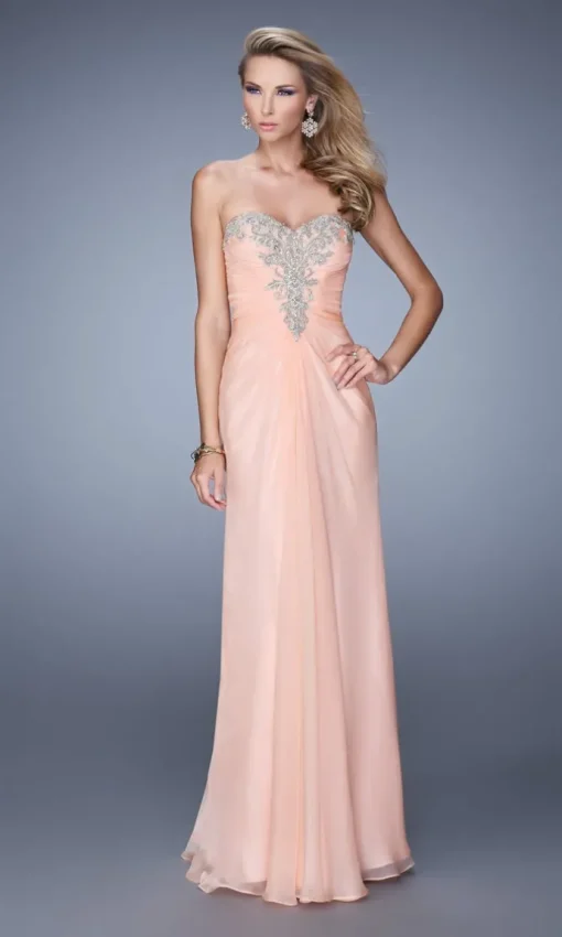 Long Formal La Femme Dress 21214