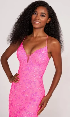 Long Tulle Mermaid Dress By Ellie Wilde EW34011