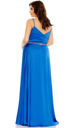 Mac Duggal Long Plus-Size Formal Dress 49575