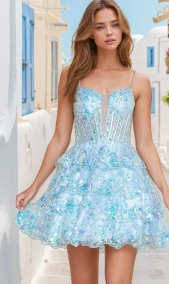 PolyUSA Short Party Dress 9468