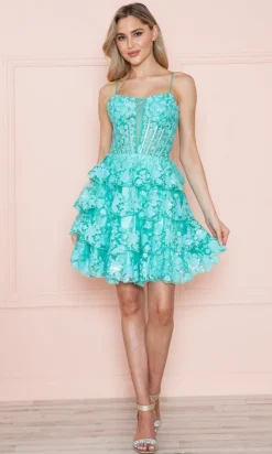 PolyUSA Short Party Dress 9468