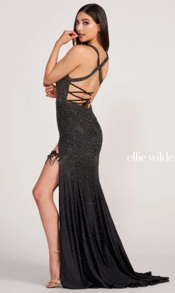 Prom Dress With Garter By Ellie Wilde EW34029