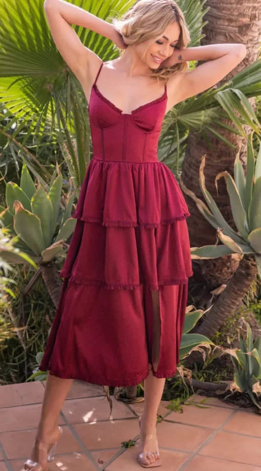 Short Dress Maeve-Midi by Velvi