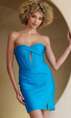 Short Homecoming Dress AG0114S by Amelia Couture