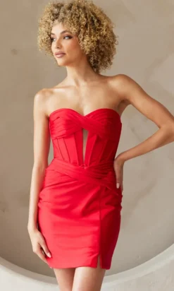 Short Homecoming Dress AG0114S by Amelia Couture