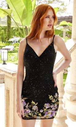 Short Homecoming Dress by Primavera 4049